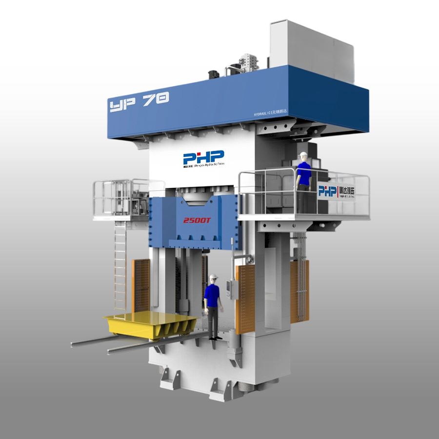 HP-RTM servo preša za kalupljenje